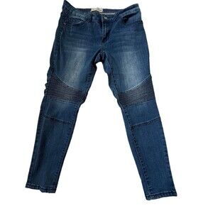 L&B Lucky & Blessed Womens Denim Skinny Jeans | Color: Blue | 10 | Low Rise
